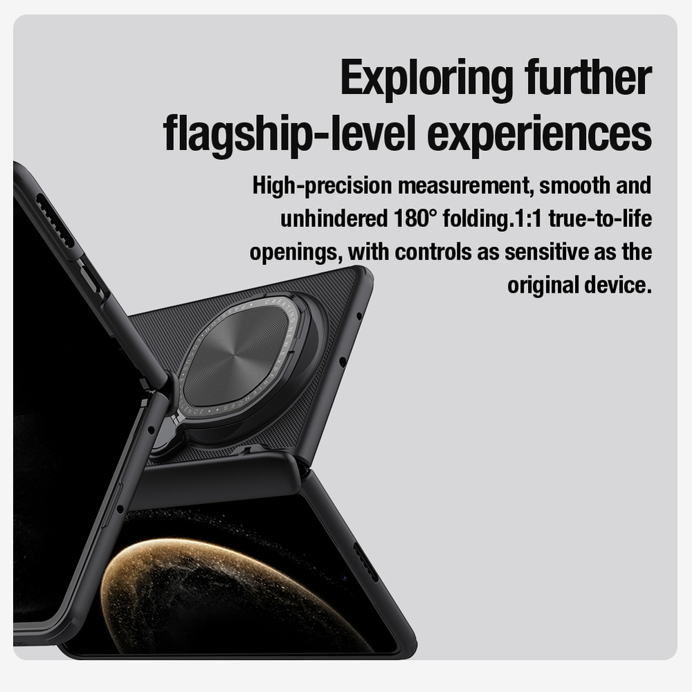 Усиленный чехол с поддержкой MagSafe от Nillkin для смартфона Huawei Mate X6, серия Super Frosted Shield Prop Magnetic Case