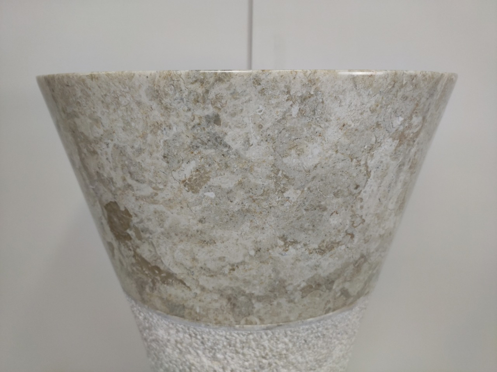 Раковина напольная из мрамора Pedestal MN-389 40*40*90