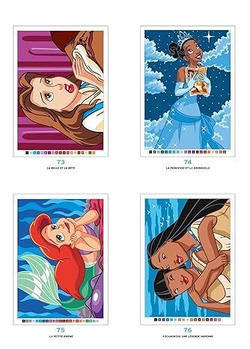 Раскраска по номерам Coloriages mysteres Disney - Princesses - Принцессы Дисней - Русалочка, 128стр. - 2019457156