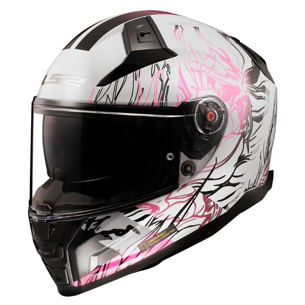 LS2 FF811 VECTOR II DARFLO WHITE PINK