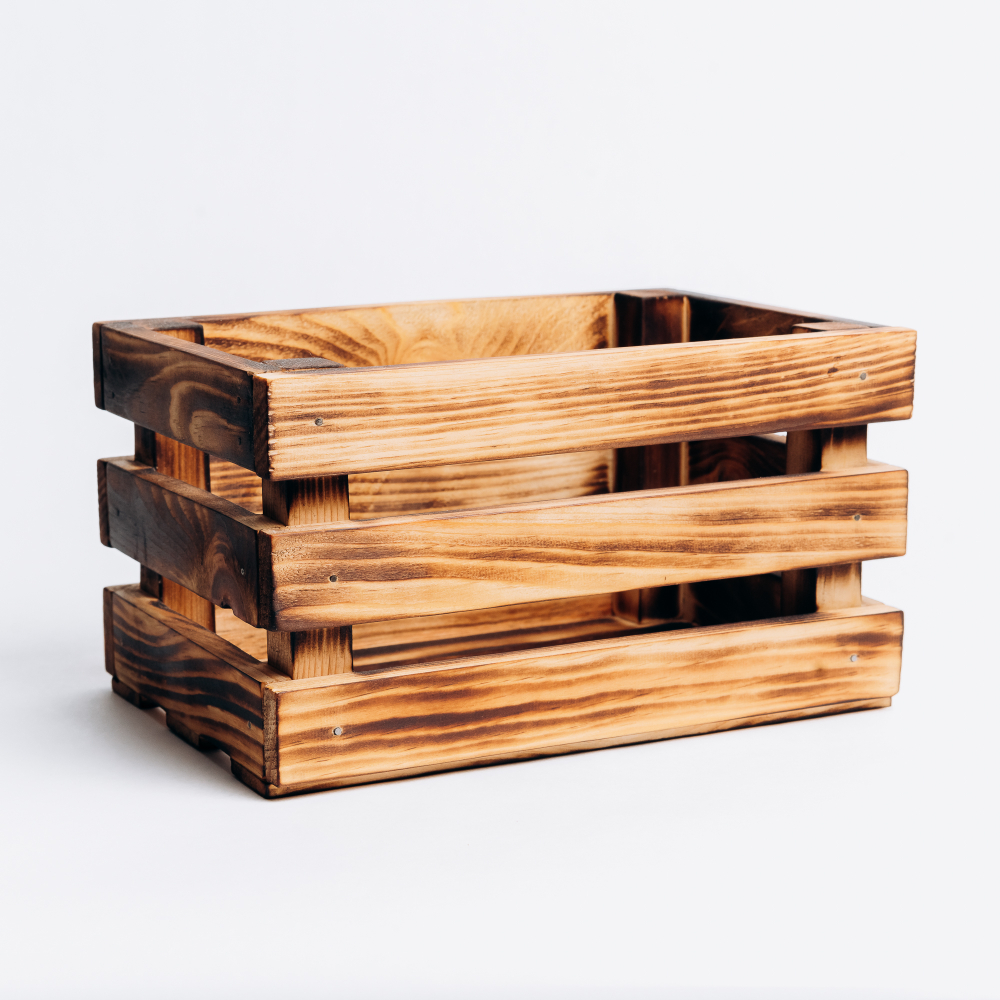 Деревянный подарочный декоративный короб, ящик для хранения из древесины Сибирского Кедра. PK31