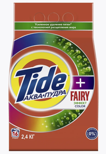 ПОРОШОК TIDE FAIRY ЭФФЕКТ COLOR 2,4КГ