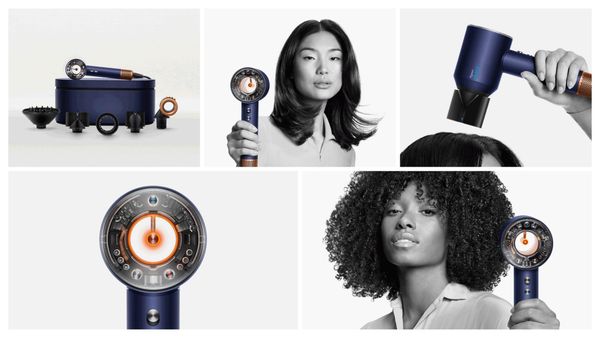 Фен Dyson Supersonic Nural HD16, Prussian blue/Rich copper