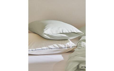 Наволочка Zara Home сатин, хлопок 100%, однотонный, 0136/091 · арт. 0136/091