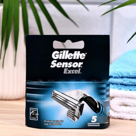 Сменные кассеты для бритья Gillette Sensor Excel 5 шт. 1389876