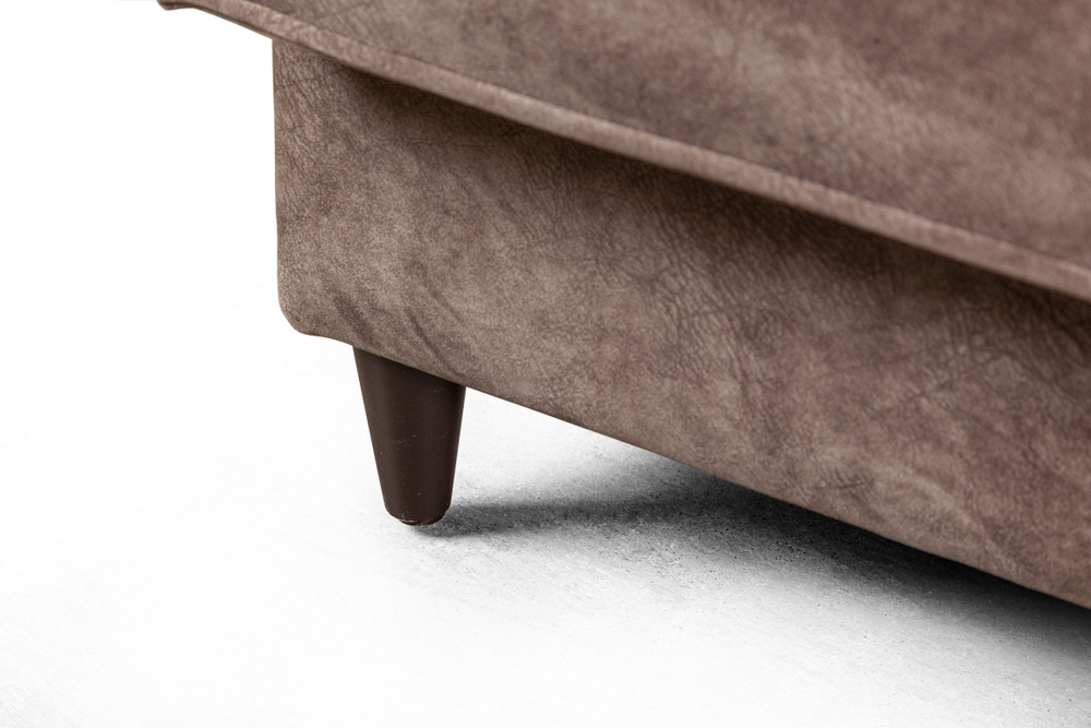 Keln диван-кровать с шезлонгом, велюр бежевый