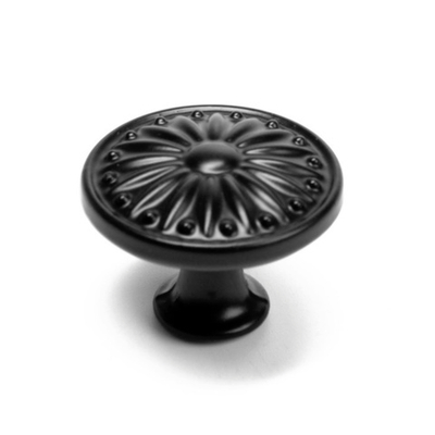 Ручка кнопка РК122BL черная 4647214