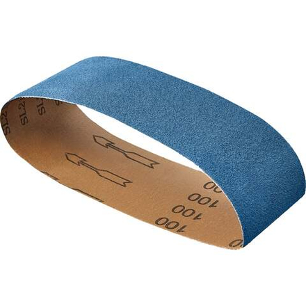 Лента шлифовальная (3 шт; 75х457 мм; P100) Inforce 11-01-500