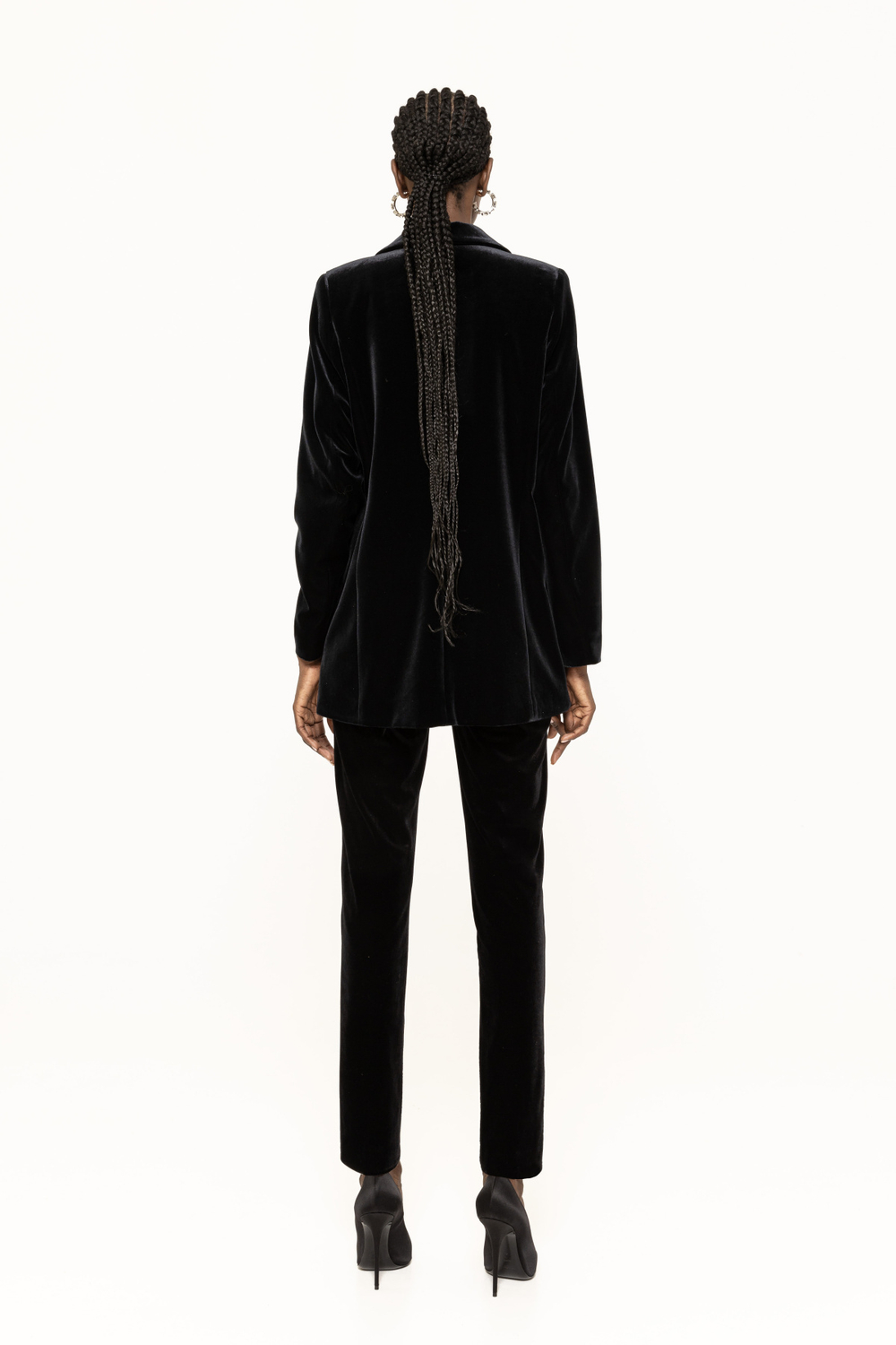 Бархатный блейзер