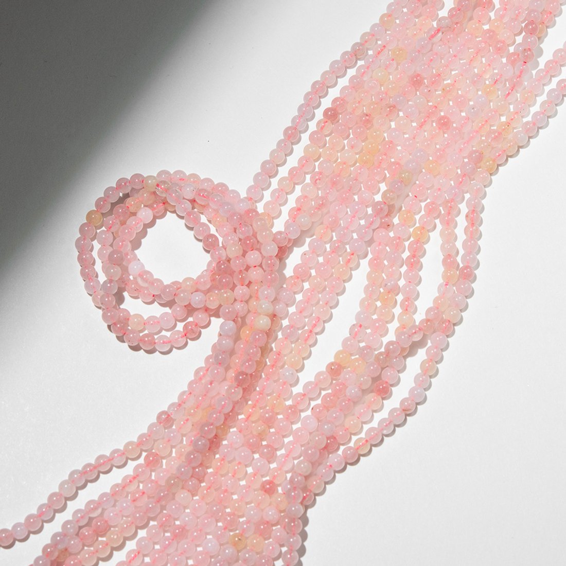 Берилл (имитация из кварца), 4,3мм, бусины в форме шара