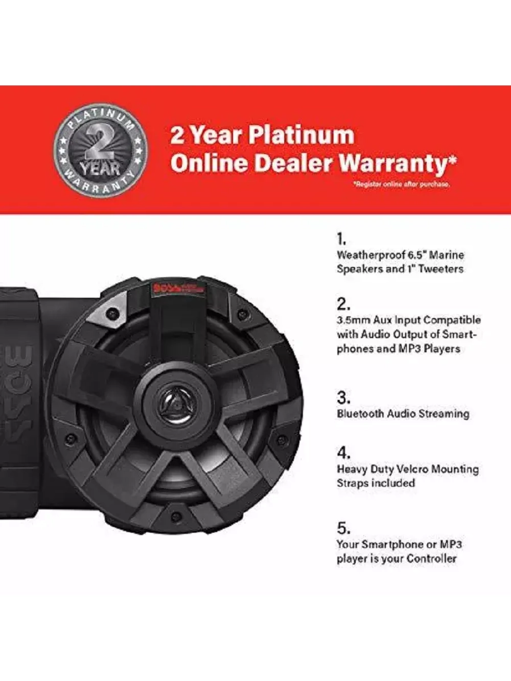 Аудиосистема Boss Audio ATVB6.5R 450W 6.5''