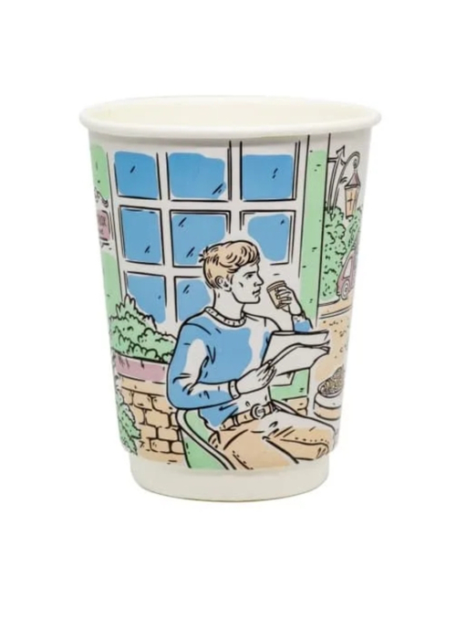 СТАКАН ГОРОД НАСТРОЕНИЕ 300 МЛ. 20\400 ШТ.