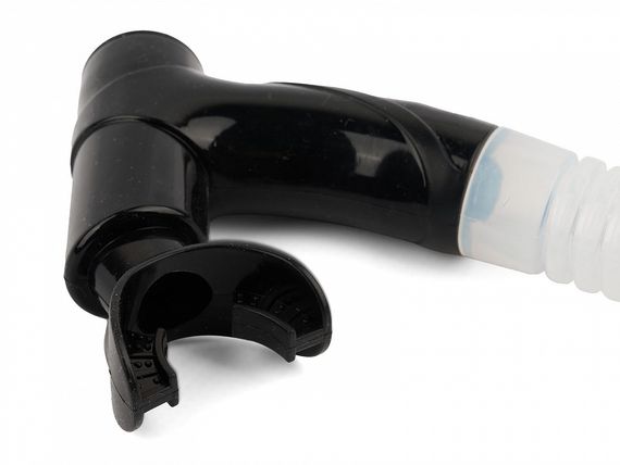 Набор детский маска+трубка в сумке Sargan Панорама-А kids прозрачный/черный