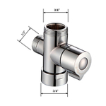 Вентиль клапанный (дивертор-картридж) FRAP FBBB-3 (хром, силумин)