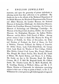 English jewellery from the fifth century A.D. to 1800 | Evans Joan