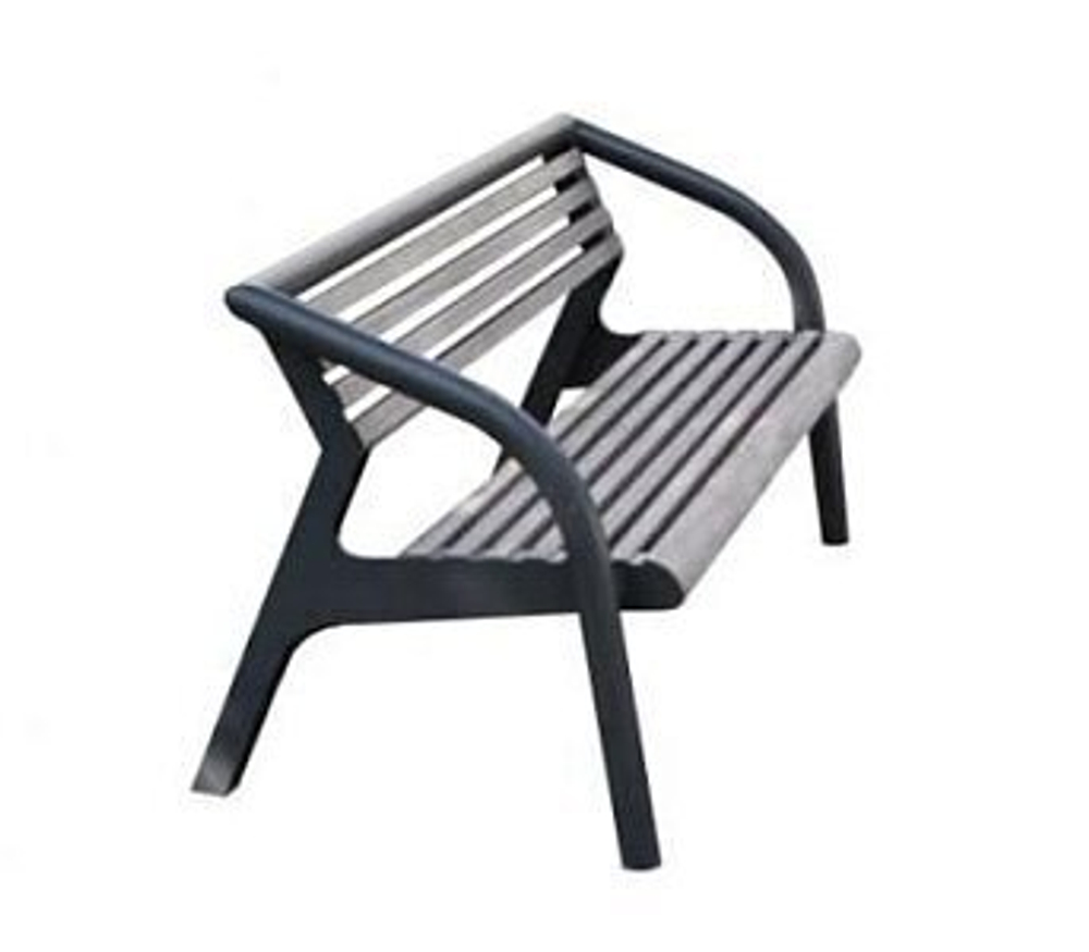 Скамейка стальная «Братислава»