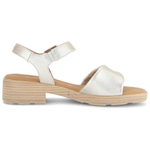 Gabor One Strap Sandals 4cm Women"s Silver