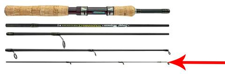 Секция №1 к спиннингу Volzhanka S. Mezencev concept