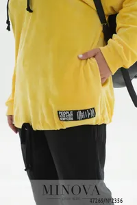 Костюм 2356-желтый-черный Minova