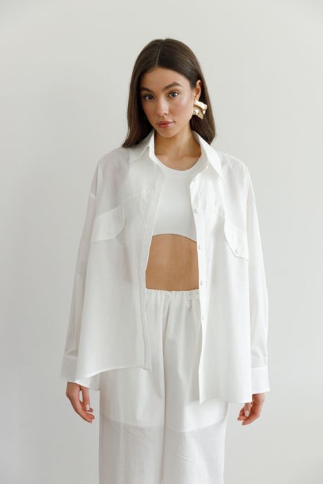 РУБАШКА КЕЛСИ БЕЛЫЙ