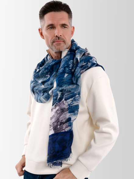 Шарф/ Палантин «Уральский хребет»