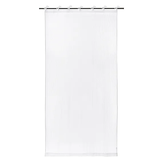 Тюль из хлопка белого цвета из коллекции essential, 140х290 см