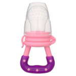 Ниблер с силиконовой насадкой, для девочки, цвета МИКС (жетый, розовый) 1886910