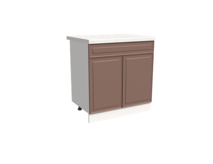 Кухня Модуль ШН1Я 800 Вотан / Пудрово-розовый