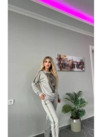 Костюм с принтом леопарда