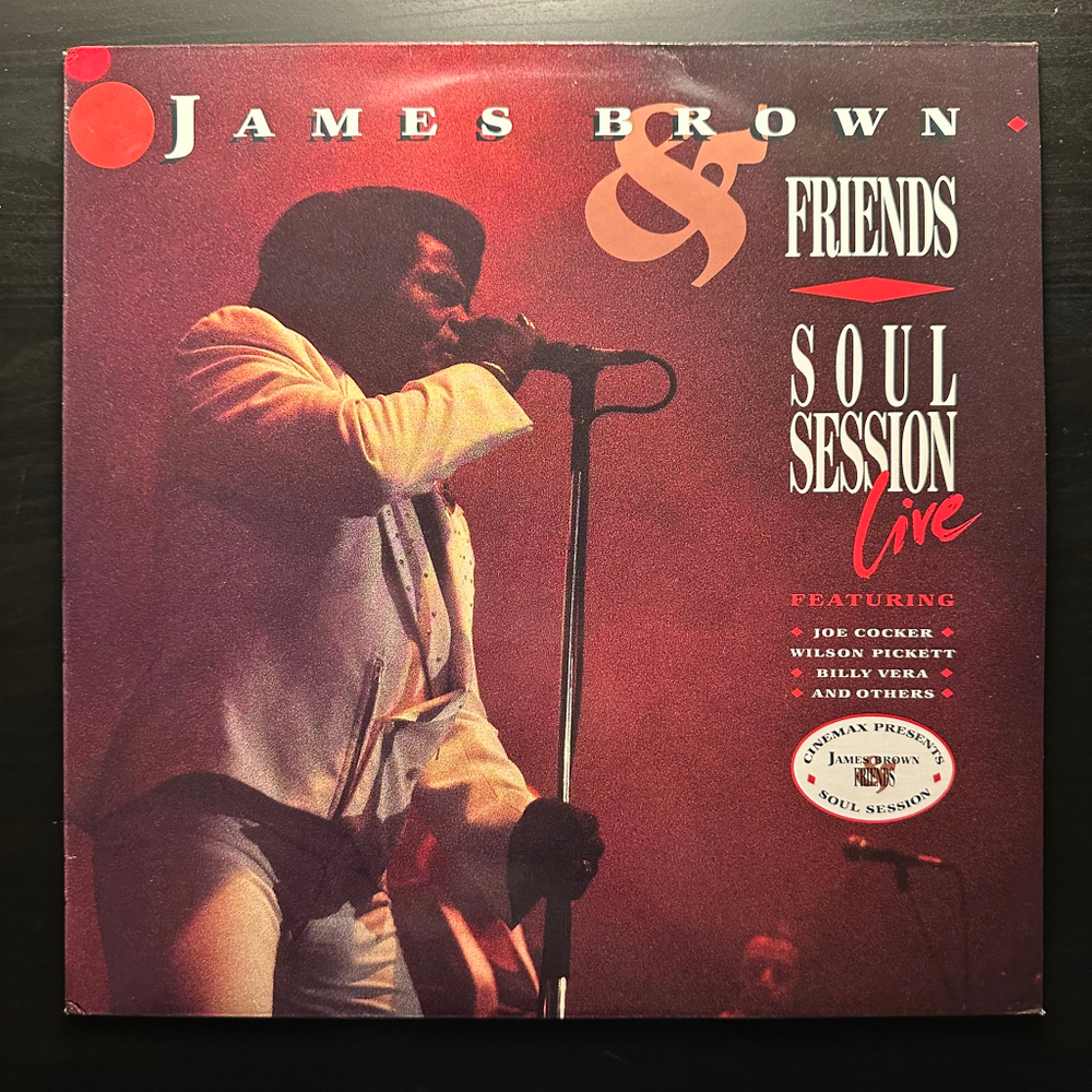 James Brown ‎– James Brown & Friends - Soul Session Live (Германия 1987г.)