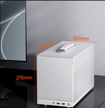 Корпус PCCooler K101 MESH WH 3F ITX 2xUSB3.0, 1xUSB-C, 3xFans, 1x3.5", 4x2.5" White