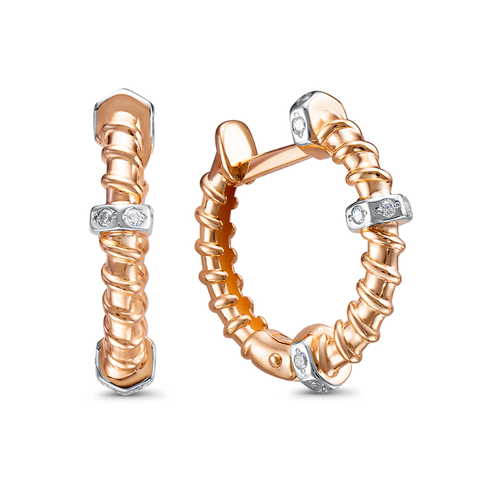 Серьги из золота 585 пробы
