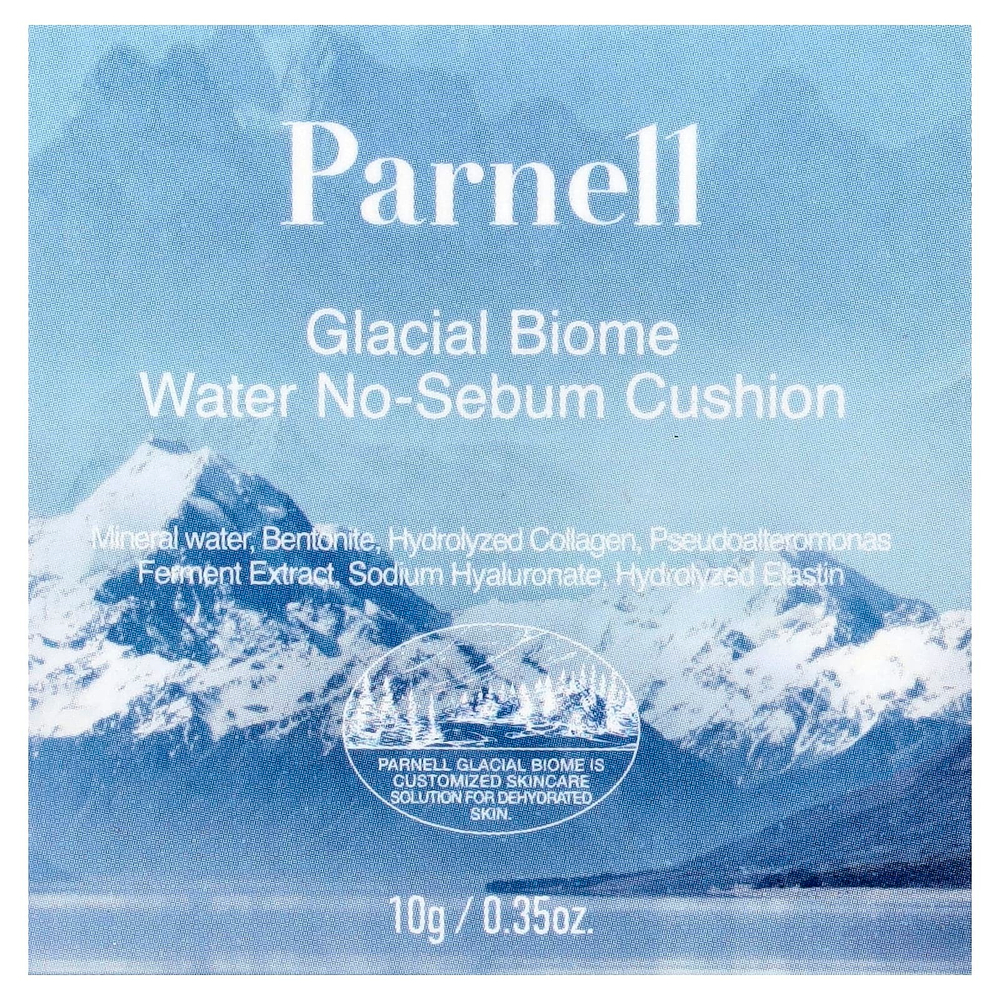 Parnell, Glacial Biome Water No-Sebum Cushion, 10 г (0,35 унции)