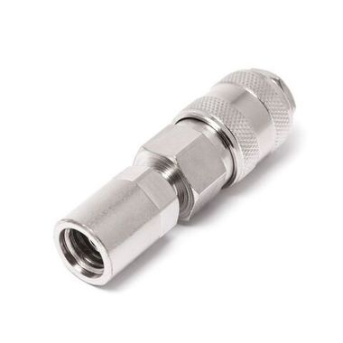 Быстроразъем пневматический с клапаном ''зажим'' 8*12мм Partner SE1-3SR