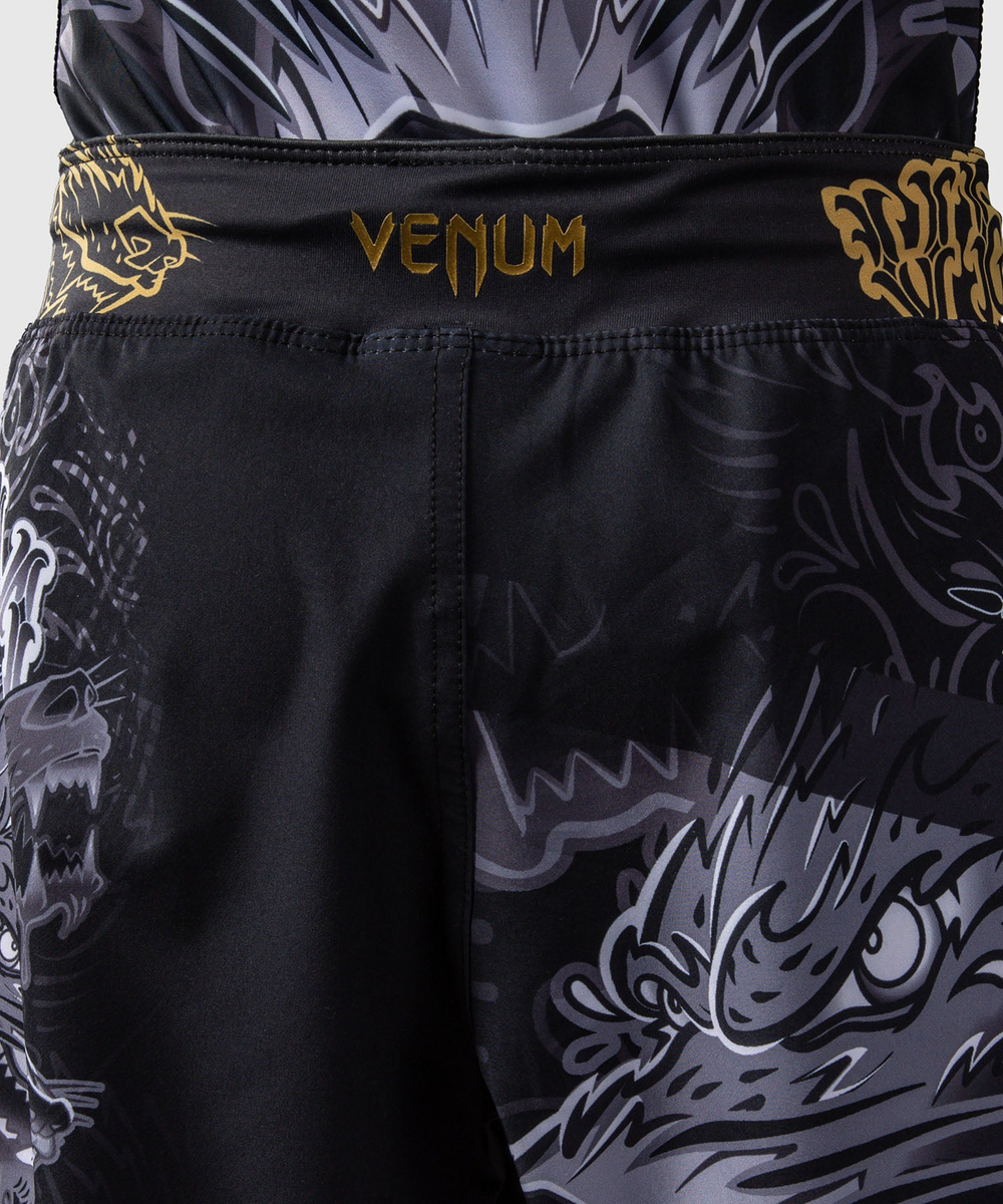Шорты ММА детские Venum Wolf Atak Black/Grey