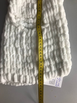 Шлем вязаный, ручная работа