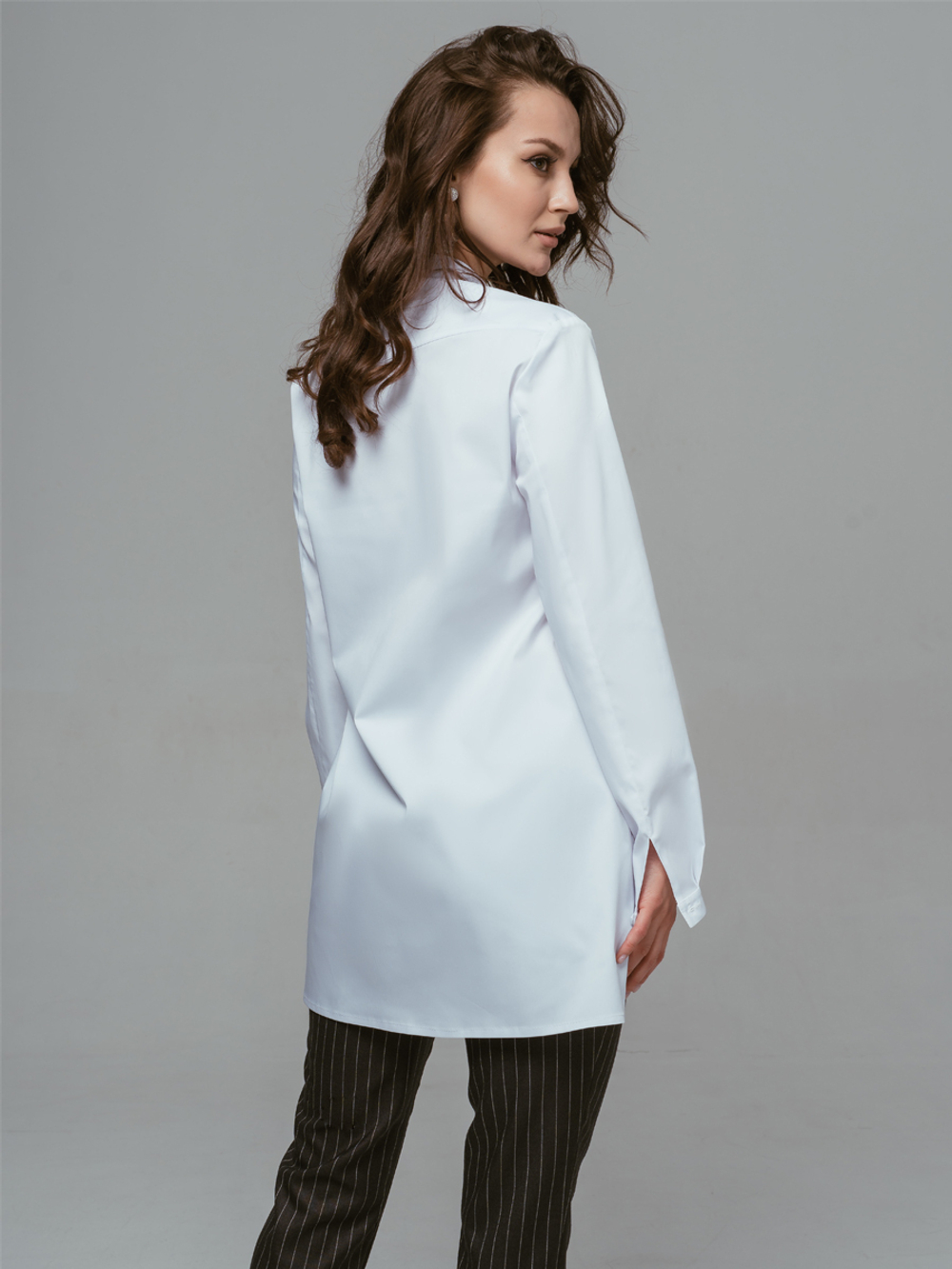 Белая блуза Бл-1021/2 б