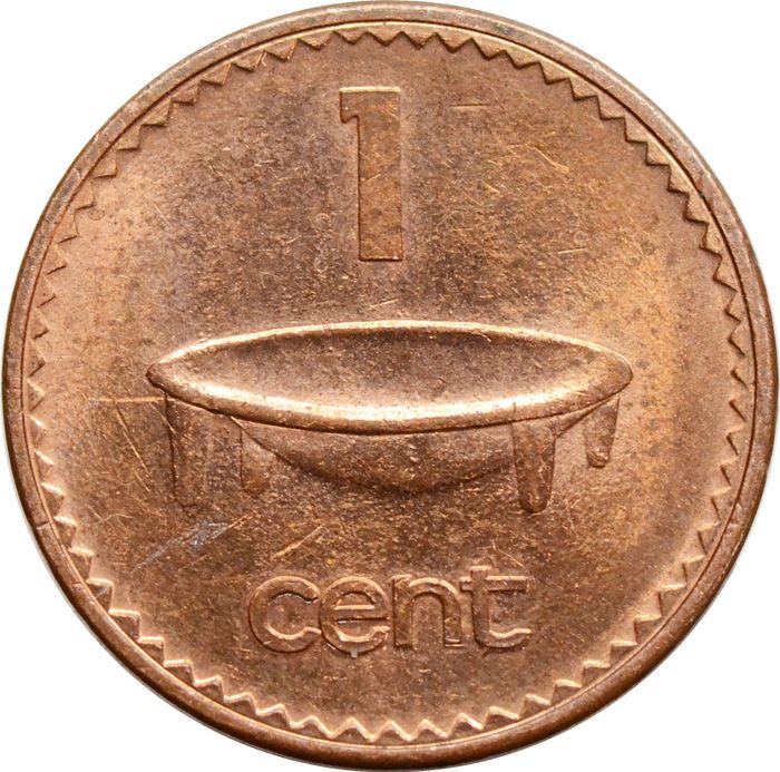 1 цент 1990-2005 Фиджи