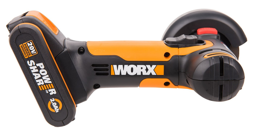 Угловая шлифмашина аккумуляторная WORX WX801.9