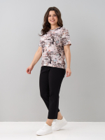 Футболка Фв-107/акварельгород-бежевый