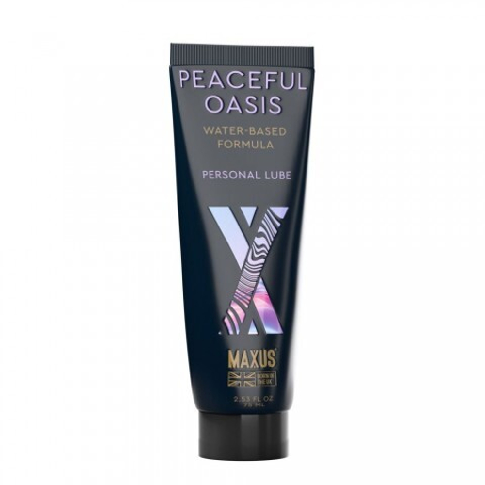 MAXUS Интимный гель «ЖИВОПИСНЫЙ ОАЗИС (PEACEFUL OASIS)», на водной основе, 75мл