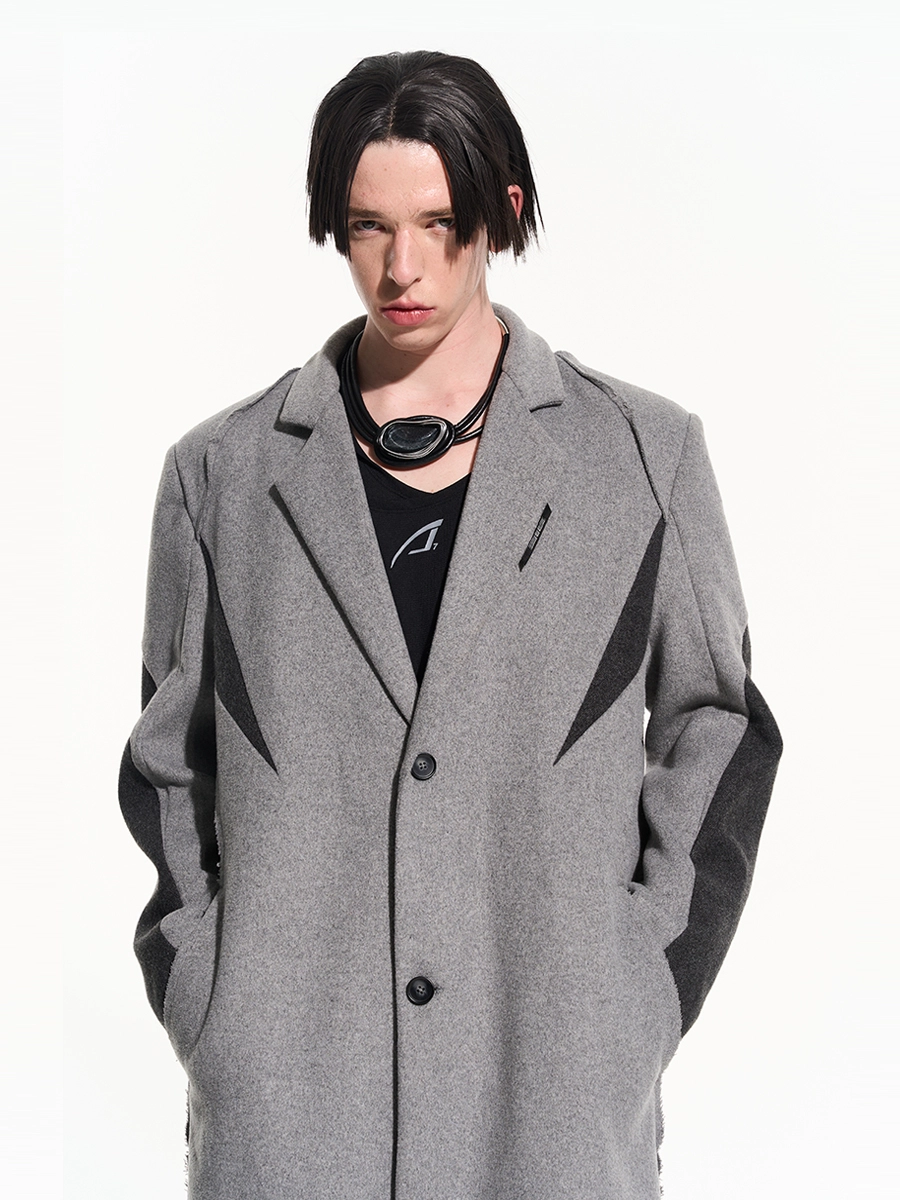 Пальто BLIND "Raw Edges" Wool Coat