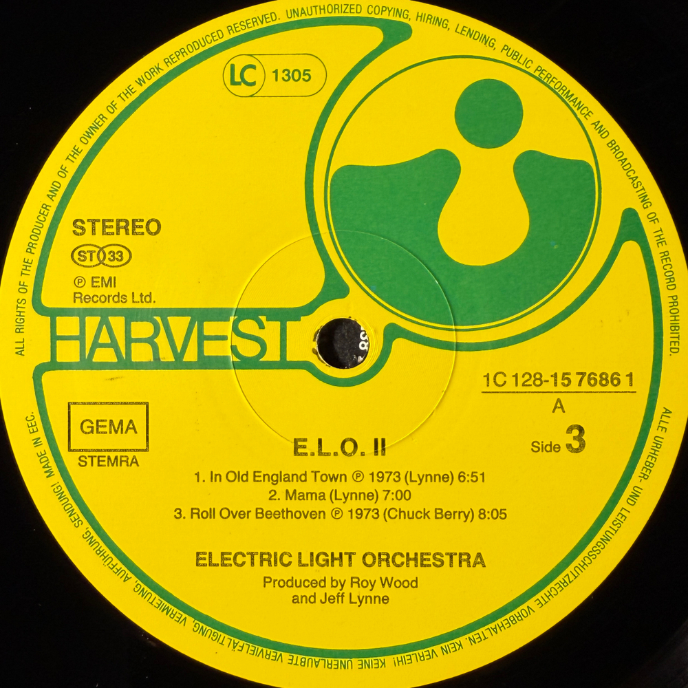 The Electric Light Orchestra ‎– Milestones - E.L.O 1 / E.L.O. 2 2LP (Европа) Т