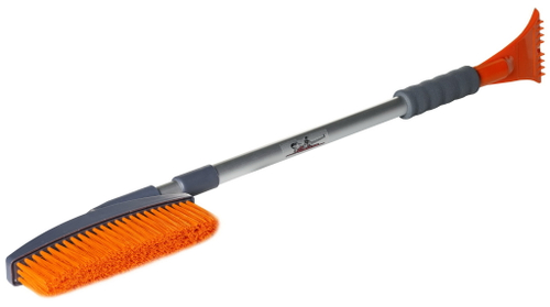 Щетка для снега со скребком телескопич. 86 - 123 см расщепл. поворотная Airline