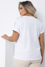 Блуза Время перемен (белая) Б12773-20М LT Collection