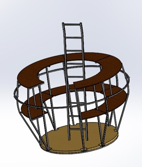 Полки для круглого погреба "5" ЕЗПИ - арт.559630