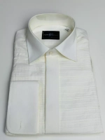 Рубашка с запонками и пуговицами на манжетах