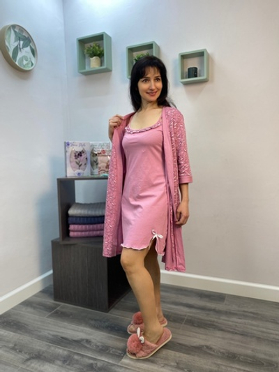 Халат+сорочка "Мимоза К.П" (945)