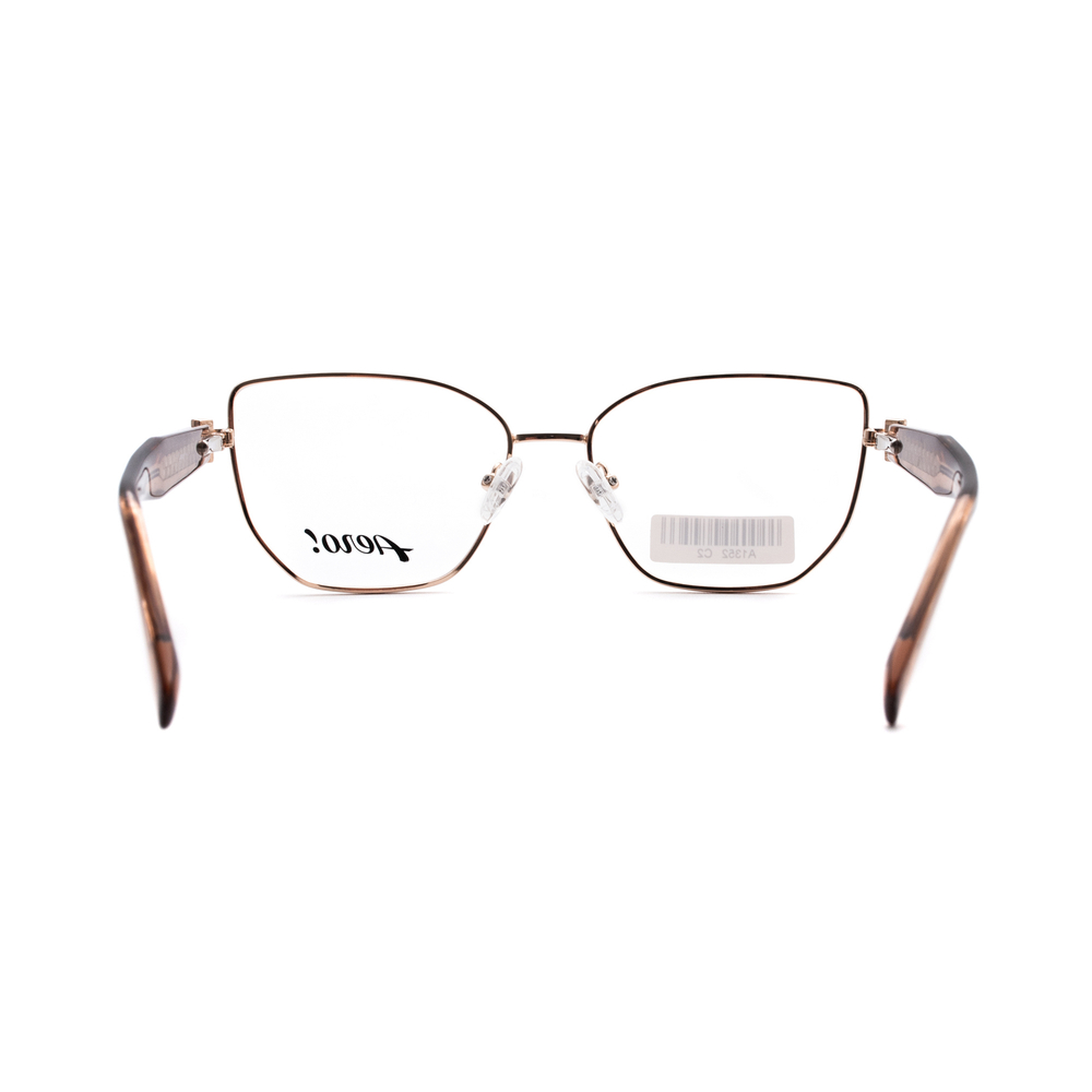 Оправа многогранник AERO A1352 c2 золото/корич./прозрач. (Италия)