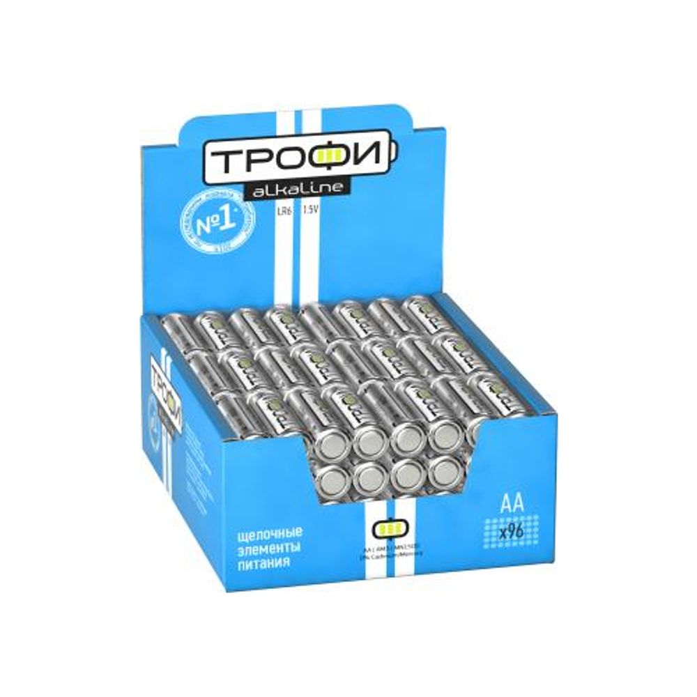 Батарейки Трофи LR6-4S promo-box ENERGY POWER Alkaline | Батарейки Щелочные (Алкалиновые)